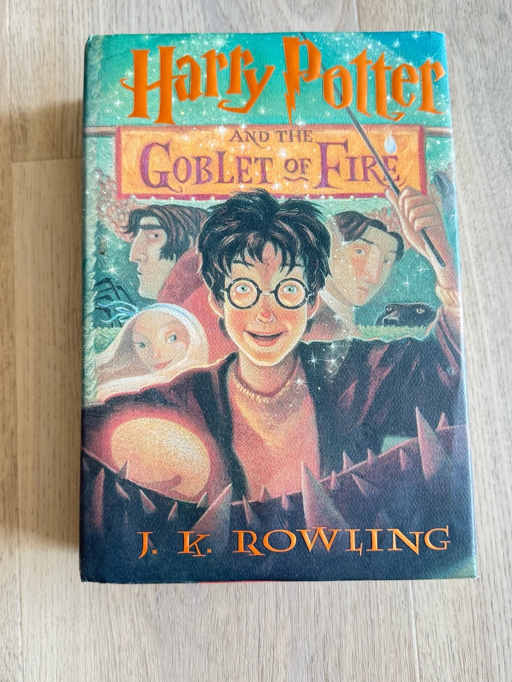 First American Edition 9th printing of Harry Potter and the Goblet of Fire book